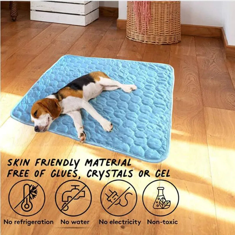 Zovae FrostMat™ – Self-Cooling Dog Mat."